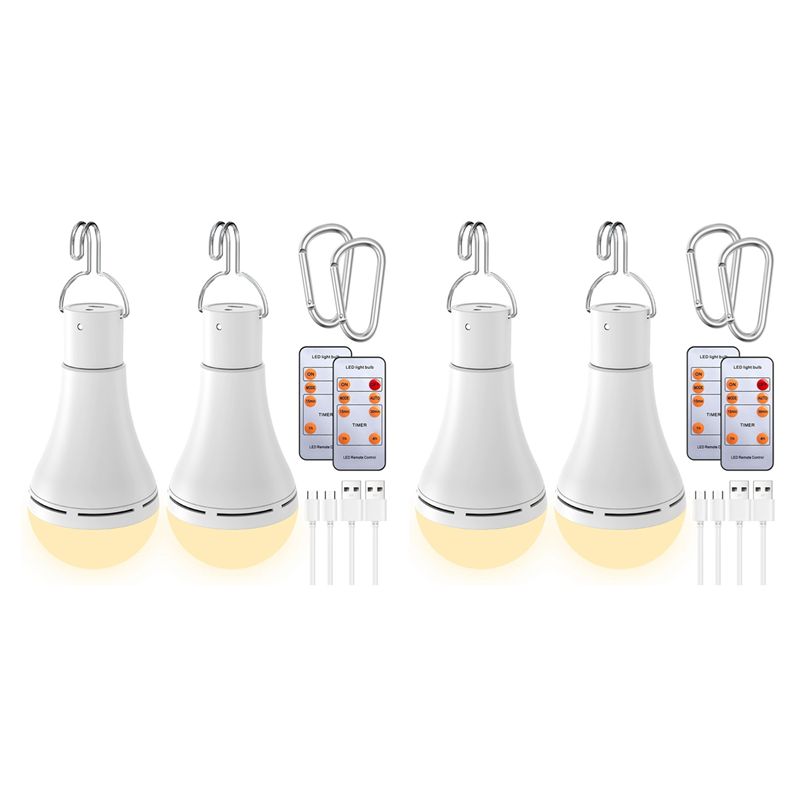 Power Outage Light - Lâmpada Recarregável USB B03C com Controle