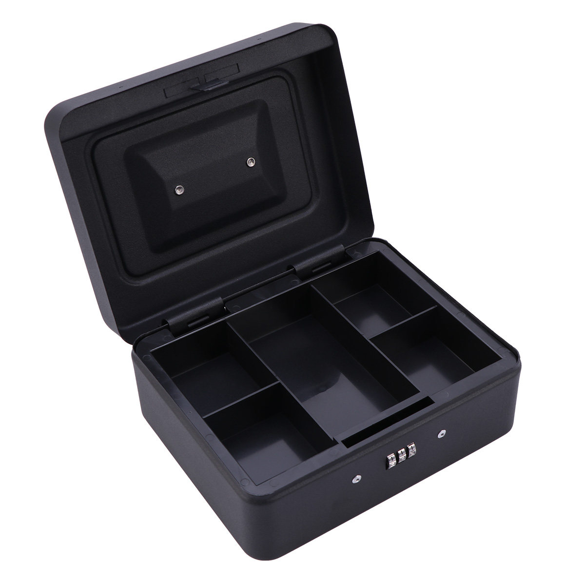 Lockbox Key Secure - Caixa de Dinheiro de Metal Reforçada