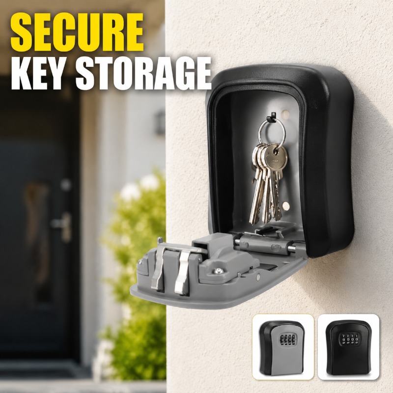 Lockbox Key Secure - Caixa de Chaves com Fechadura de