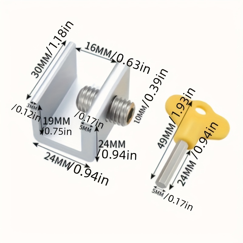 Fechadura de armário com faixa - Window Lock Bar avaliação e preço