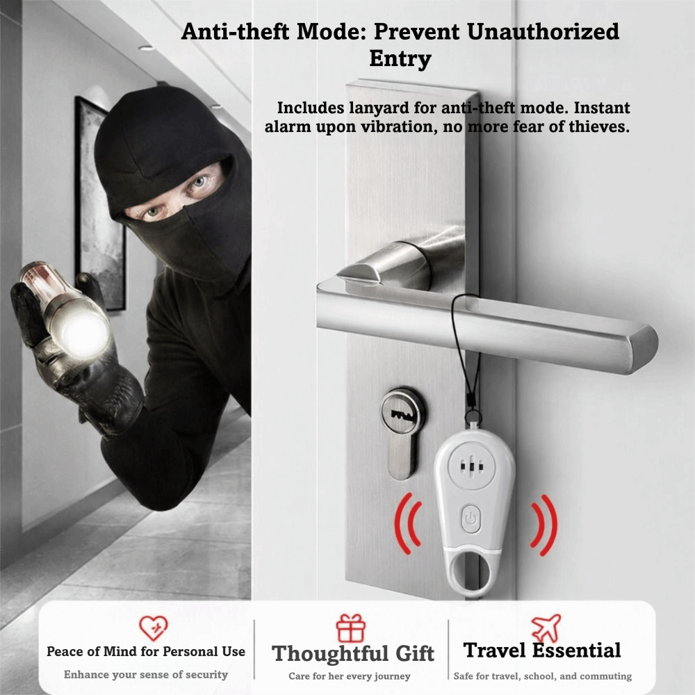 Alarme de segurança pessoal po - Personal Alarm Keychain avaliação e preço