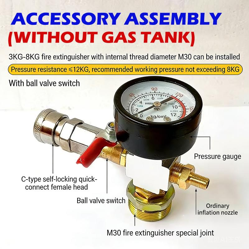 ● Adaptador de Pressão para Pe - Fire Extinguisher Small avaliação e preço