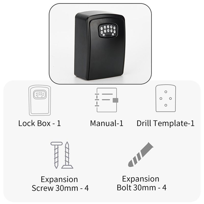 Caixa de Chaves Inteligente A9 - Lockbox Key Secure avaliação e preço