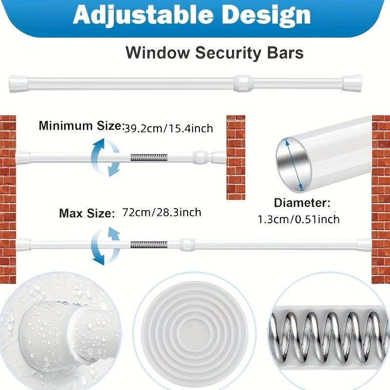 Barra de Segurança Ajustável e - Window Lock Bar avaliação e preço