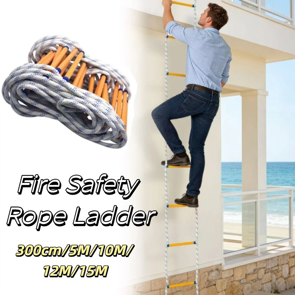 Escada de corda isolada, com s - Fire Escape Ladder avaliação e preço