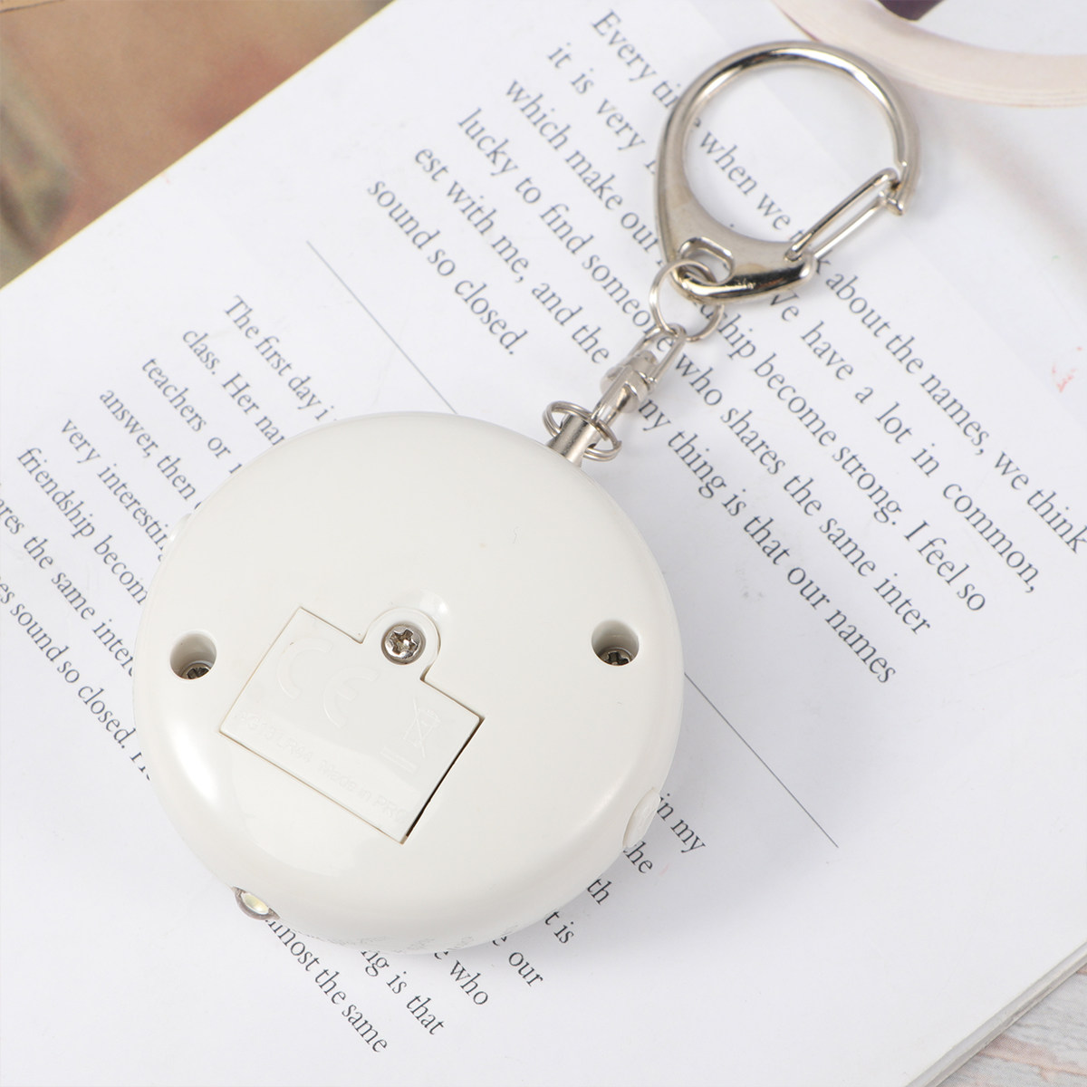 Alarmes de emergência, redondo - Personal Alarm Keychain avaliação e preço