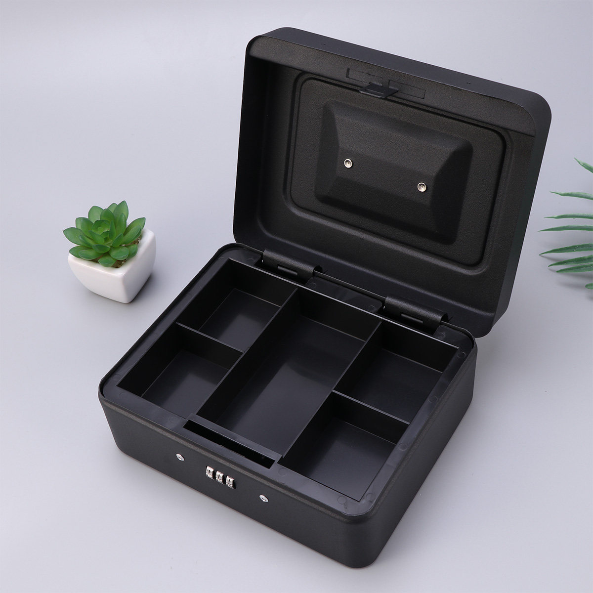Caixa de Dinheiro de Metal Ref - Lockbox Key Secure avaliação e preço