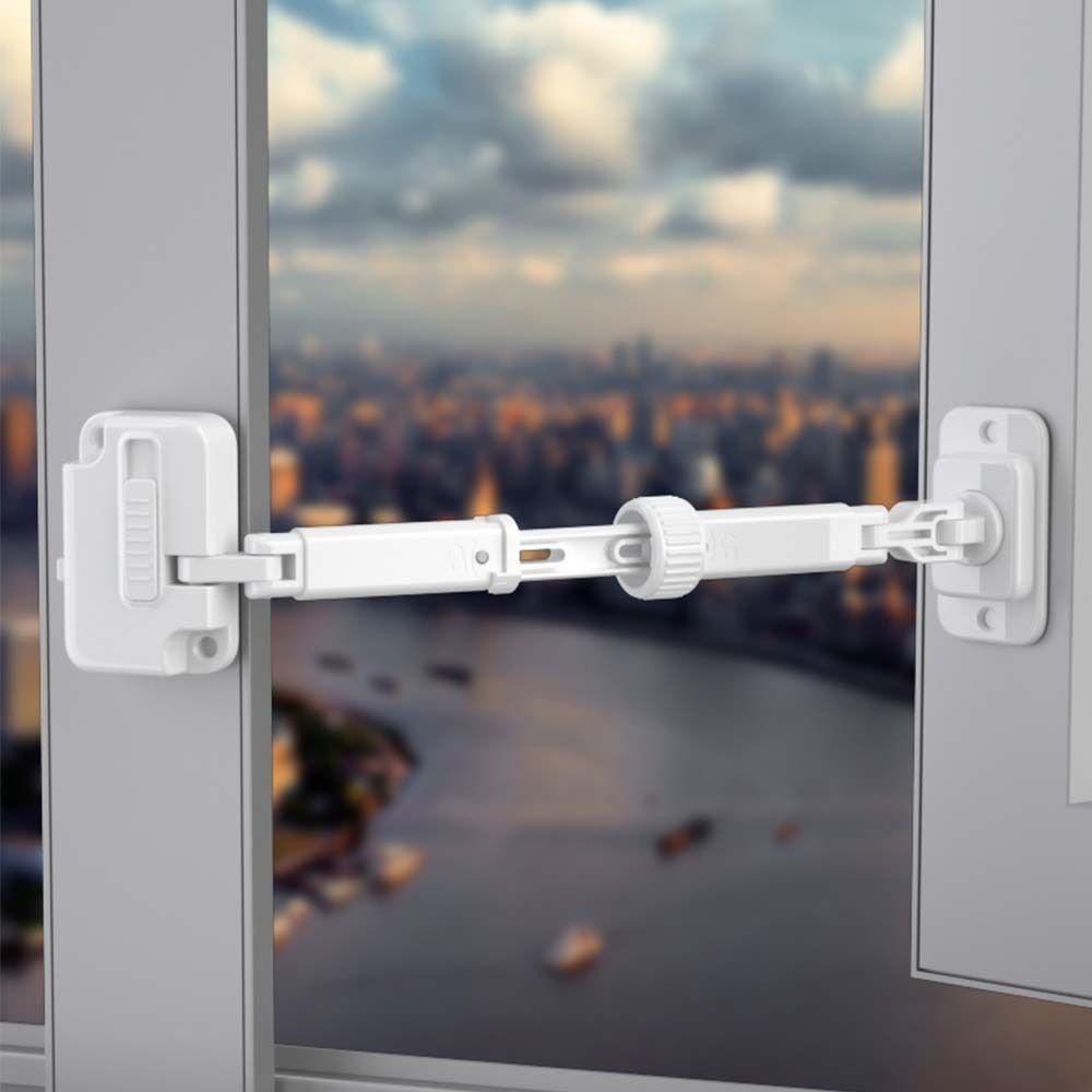 Rolha de janela sem perfuração - Window Lock Bar avaliação e preço