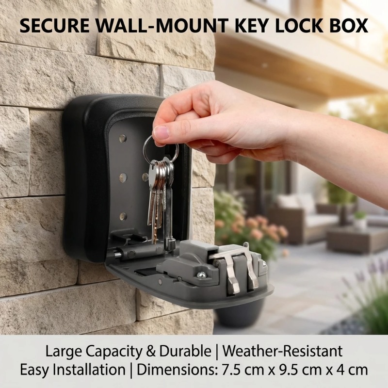 Caixa de Chaves com Fechadura  - Lockbox Key Secure avaliação e preço