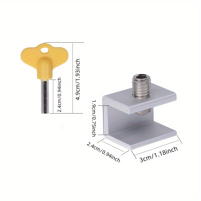 3 Conjuntos de Clipes Limitado - Window Lock Bar avaliação e preço